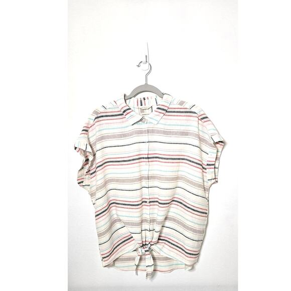 Weatherproof Vintage Tops - Women’s Weatherproof Vintage button up blouse. Size XXL